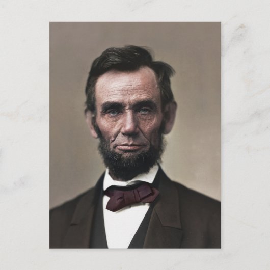 Carte Postale Président Abraham Lincoln (Devant)