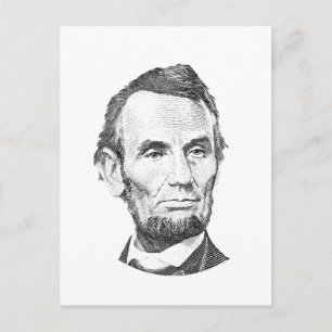 Carte Postale Président Abraham Lincoln