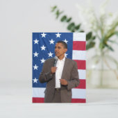 Carte Postale President Barack Obama (Debout devant)