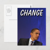 Carte Postale Président Barack Obama (Devant / Derrière)