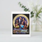 Carte Postale Président Barack Obama (Debout devant)