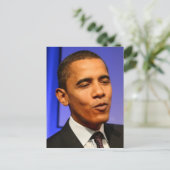 Carte Postale Président Barack Obama (Debout devant)