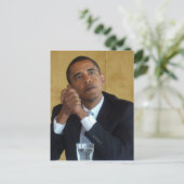 Carte Postale Président Barack Obama (Debout devant)
