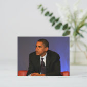 Carte Postale Président Barack Obama (Debout devant)