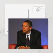Carte Postale Président Barack Obama (Devant / Derrière)