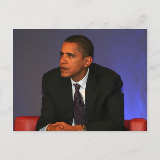 Carte Postale Président Barack Obama (Devant)