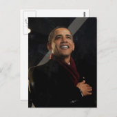 Carte Postale Président Barack Obama (Devant / Derrière)