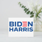 Carte Postale Président Biden Harris 2020 (Debout devant)