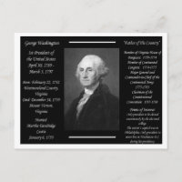 Président George Washington