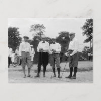 Président Harding Golf Foursome, années 1920