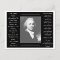 Président John Quincy Adams