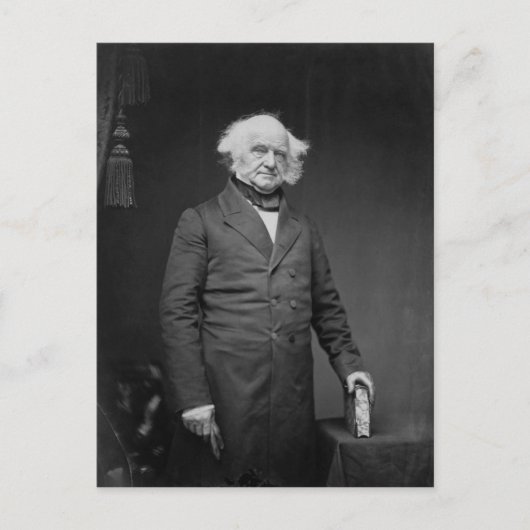 Carte Postale Président Martin Van Buren (Devant)