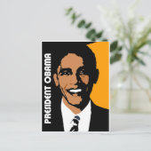 Carte Postale Président Obama (Debout devant)