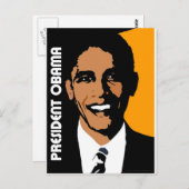 Carte Postale Président Obama (Devant / Derrière)
