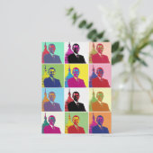 Carte Postale Président Obama Pop Art (Debout devant)