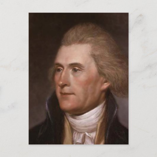 Carte Postale Président Thomas Jefferson (Devant)