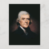 Carte Postale Président Thomas Jefferson (Devant)