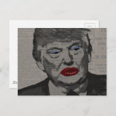 Carte Postale Président transgenre (Devant / Derrière)