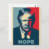 Carte Postale Président Trump (Devant / Derrière)