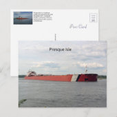 Carte postale Presque Isle (Devant / Derrière)