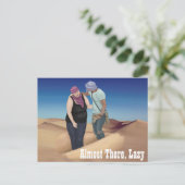 Carte Postale Presque Là, Lazy (Debout devant)