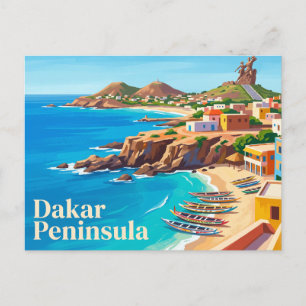 Carte Postale Presqu'île de Dakar Sénégal