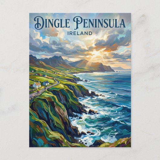 Carte Postale Presqu'île de Dingle Irlande (Devant)