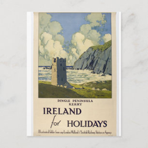 Carte Postale Presqu'île de Dingle, Irlande pour les vacances