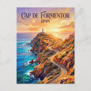 Carte Postale Presqu'île de Formentor Espagne