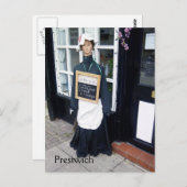 Carte postale Prestwich Tea Maid (Devant / Derrière)