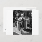 Carte Postale Prêt à combattre, années 1920 (Devant / Derrière)