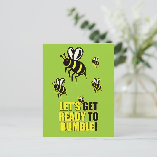 Carte Postale Prêt à trébucher (Debout devant)