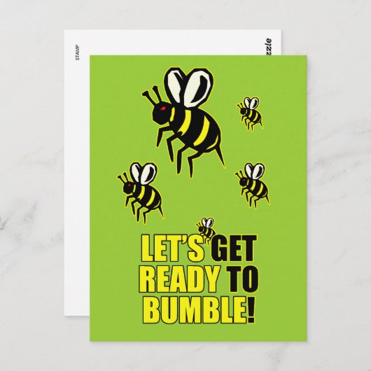 Carte Postale Prêt à trébucher (Devant / Derrière)