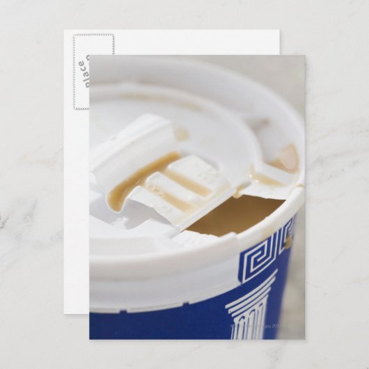 Carte Postale Prêt de café (Devant / Derrière)