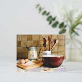 Carte Postale Prêt pour la cuisson (Debout devant)