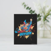 Carte Postale Prêt pour l'action (Debout devant)