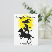 Carte Postale Prêt Pour L'Aventure (Debout devant)