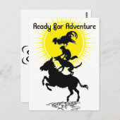 Carte Postale Prêt Pour L'Aventure (Devant / Derrière)