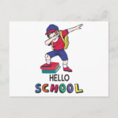 Carte Postale Prêt pour l'école en ligne (Devant)