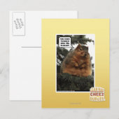 Carte Postale Prêt pour l'hiver (Devant / Derrière)