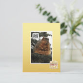 Carte Postale Prêt pour l'hiver (Debout devant)