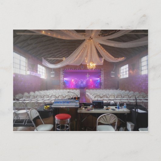 Carte Postale Prêt pour un concert (Devant)