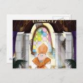 Carte Postale Prêtre de l'Église (Devant / Derrière)