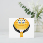 Carte Postale prêtre émoji (Debout devant)