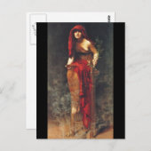 Carte Postale Prêtresse de Delphes (Devant / Derrière)