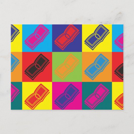 Carte Postale Prêts Pop Art (Devant)