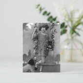 Carte Postale "Pretty Child" Vintage Photograph (Debout devant)