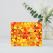 Carte Postale Pretty Triangle pattern (Debout devant)