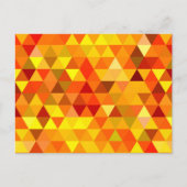Carte Postale Pretty Triangle pattern (Devant)