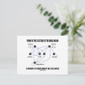 Carte Postale Preuve De L'Existence Du Boson De Higgs (Debout devant)